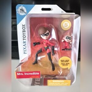 Disney Pixar Mrs. Incredible Action Figure - Red and Black